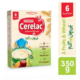 Cerelac 3 Fruits & Wheat 350G