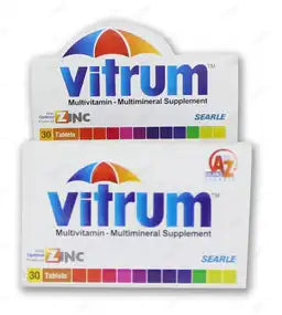 vitrum tablets (1 bottle  = 30 tablets) Product Image Vitrum Tablets (1 Bottle = 30 Tablets)