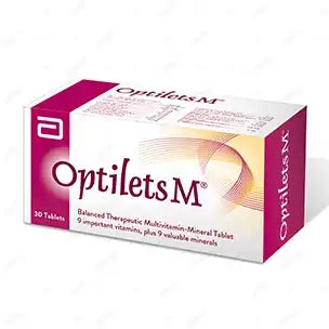 Optilets M Tablets (1 Bottle = 30 Tablets)