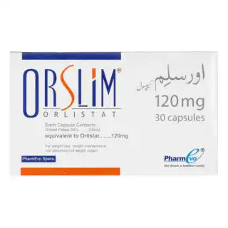 Orslim Capsules 120Mg (1 Strip = 10 Capsules)