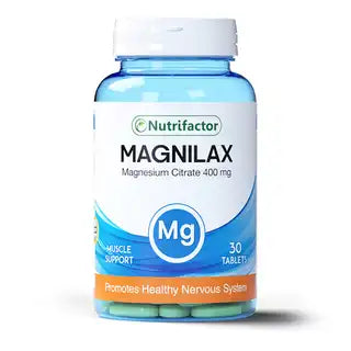 Nutrifactor Magnilax 400Mg (1 Bottle = 30 Tablets)