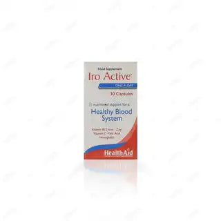 Healthaid Iro Active Capsules (1 Box = 30 Capsules)