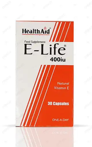 Healthaid E-Life Capsules 400Iu (1 Box = 30 Capsules)