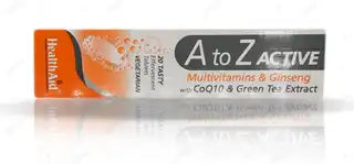 Healthaid A To Z Active Effervescent Tablets (1 Box = 30 Tablets)