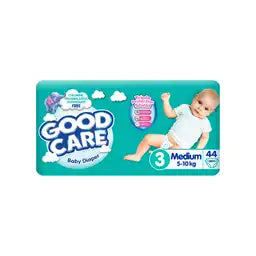 Good Care Baby Diaper Size 3 Medium 44Pcs