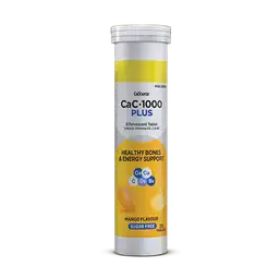 Cac-1000 Plus Mango (Sugar Free) Effervescent Tablets (1 Bottle = 20 Tablets)