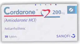 Cordarone Tablets 200Mg (1 Box = 3 Strip)(1 Strip = 10 Tablets)