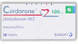Cordarone Tablets 100Mg (1 Strip = 14 Tablets)