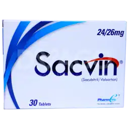 Sacvin Tablets 24Mg/26Mg (1 Box = 3 Strips) (1 Strip = 10 Tablets)