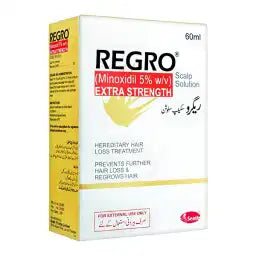 Regro Scalp Solution 5% 60Ml