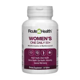 Route 2 Health Womens One Daily 50+ Tablets (1 Bottle = 30 Tablets)